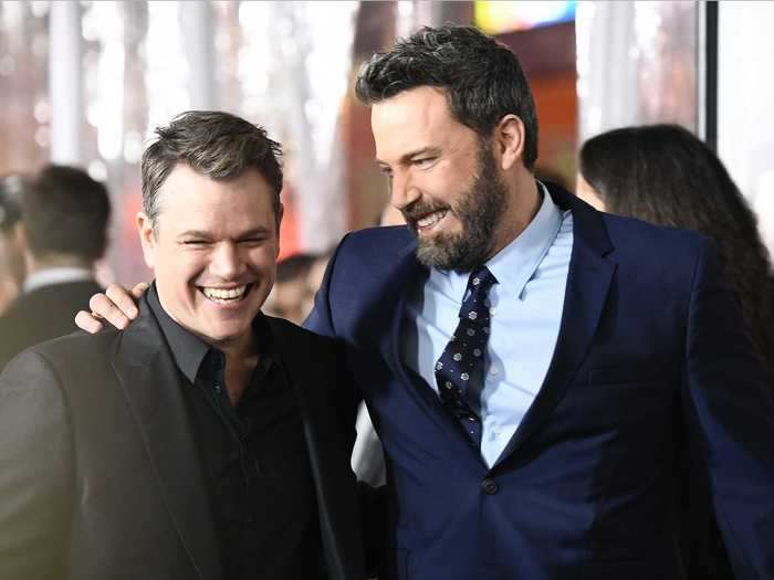 Matt Damon and Ben Affleck became neighbors in 2012.