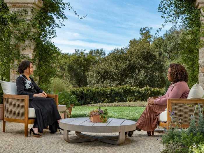 Of course, the royals also live near Oprah Winfrey, who has a three-house compound in Montecito.