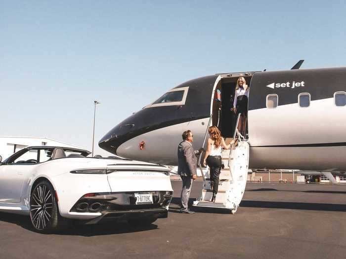 Set Jet is a Scottsdale, Arizona-based private aviation firm that offers by-the-seat private jet flights on routes across the American West. The idea isn