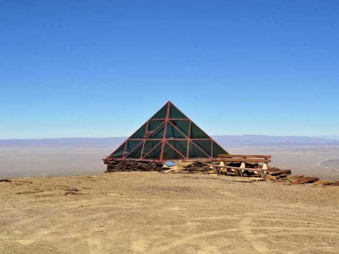 Along the journey to the top of the mountain, travelers may encounter abandoned weather equipment left by scientists.