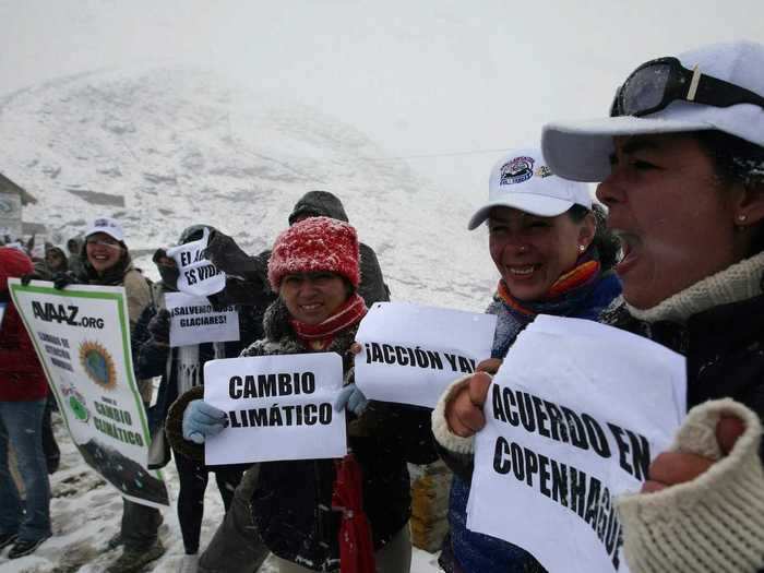 But by 2009, the glacier had disappeared, and with that, so did the tourists.