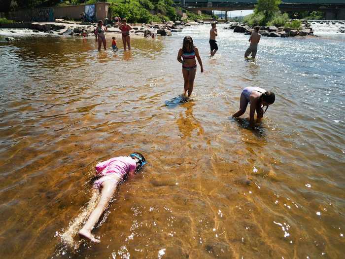 Death Valley is expected to reach 127°F.