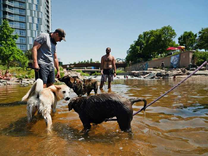 On Monday, about 43 million people across the West and Southwest were under heat alerts.