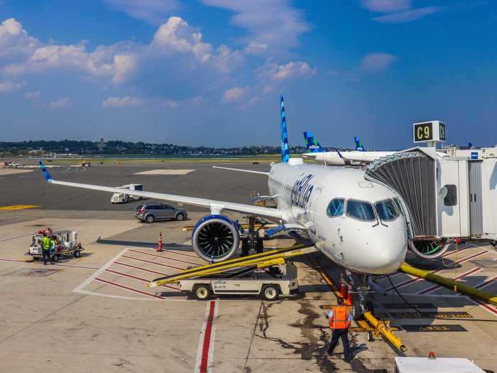 JetBlue will soon take customers across the country with the A220 thanks to its impressive 3,400-nautical mile range. But for now, it