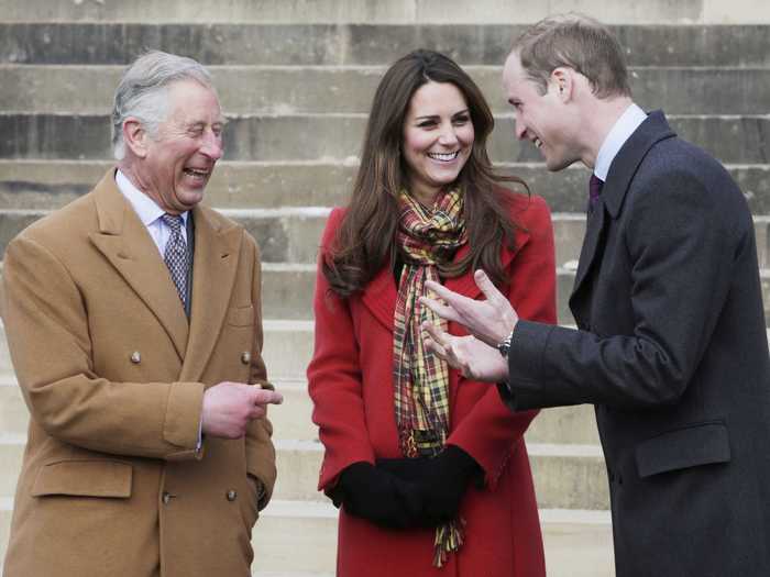 He also bonds with his daughters-in-law.