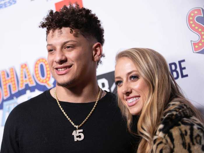 On February 20, NFL star Patrick Mahomes and Brittany Matthews became the parents of Sterling Skye.