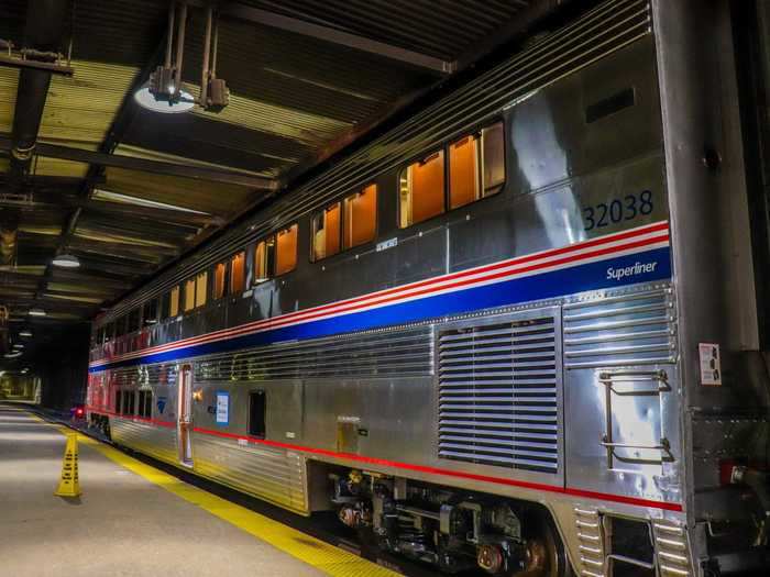 Amtrak unveiled the new products in Chicago on Tuesday. Take a look inside the upgraded Superliner experience.