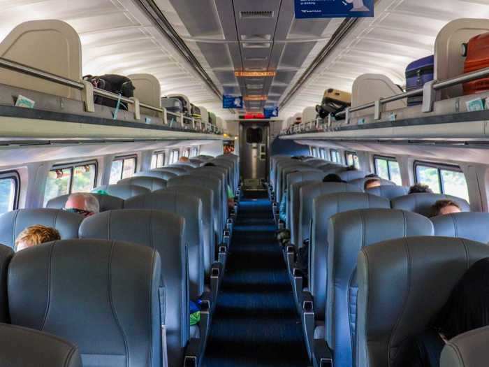 While airlines were fighting over whether to block middle seats, Amtrak pressed on with its own policy. Capacity was limited to 50% on all trains until May 23, nearly a month after Delta Air Lines stopped blocking middle seats.