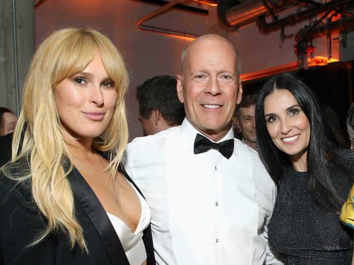 Rumer Willis followed her parents Bruce Willis and Demi Moore into acting.