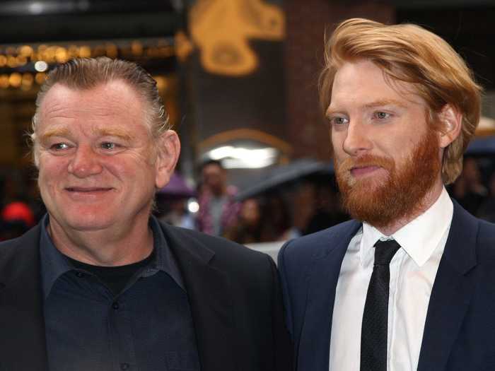 Father and son Brendan Gleeson and Domhnall Gleeson both acted in the "Harry Potter" franchise.