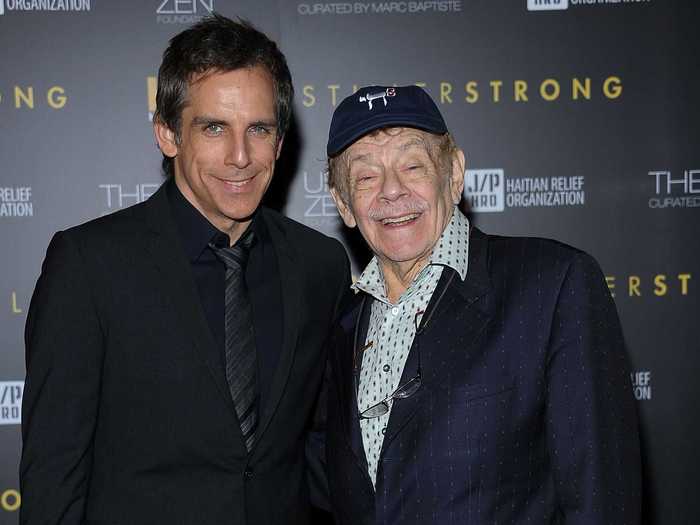 Ben Stiller learned comedy from the best: his parents Jerry Stiller and Anne Meara.