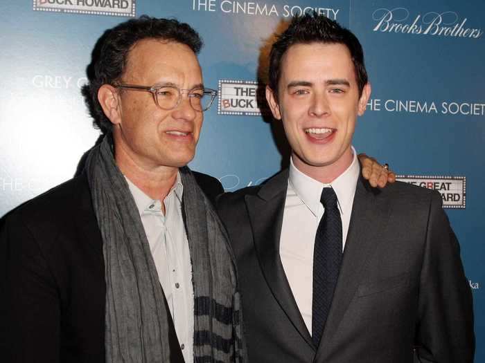 Colin Hanks followed his father Tom Hanks