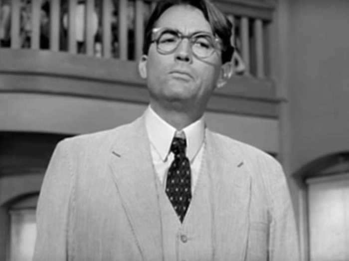 Atticus Finch in "To Kill a Mockingbird" is potentially the wisest dad on this list.