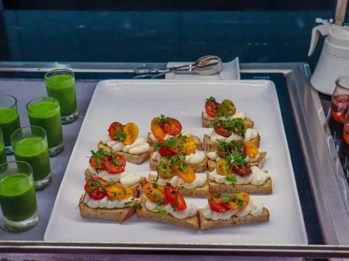 Ricotta toast with tomatoes...