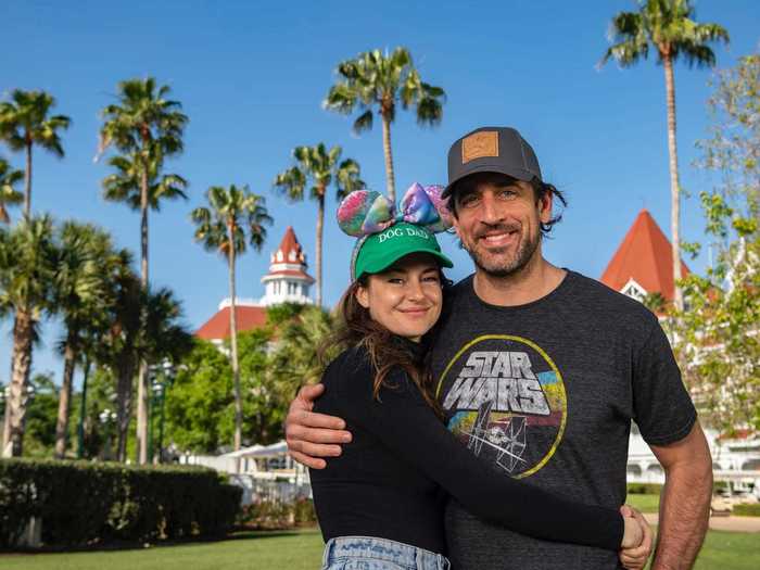 When Shailene Woodley and Aaron Rodgers took a Disney vacation together in April, their to-do list included kissing at Magic Kingdom.