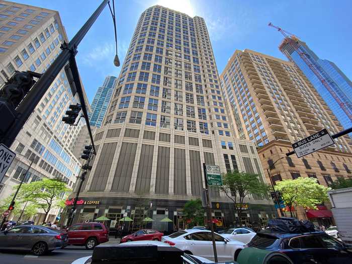 Next I toured apartments at 750 N. Rush, which is one block away from the Magnificent Mile.