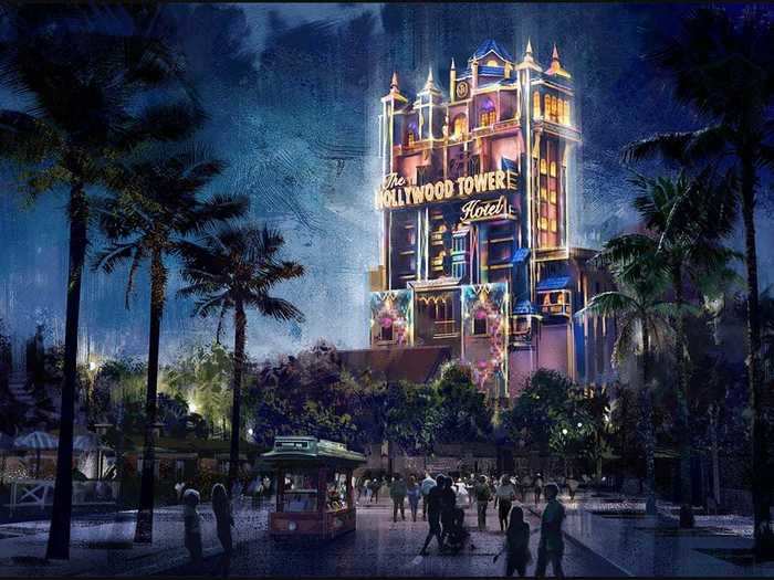 Rides like Tower of Terror and Spaceship Earth will also glow and sparkle during the celebration.