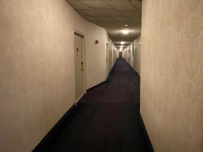 In fact, every corner of this hotel seemed to be void of human life.