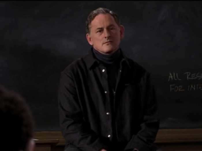 Professor Callahan in "Legally Blonde" (2001) is both a horrible teacher and boss.