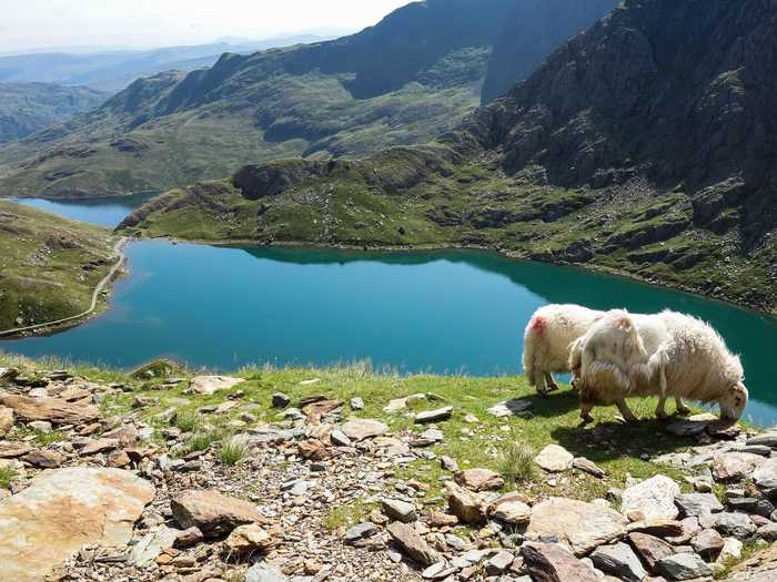 Snowdonia National Park in Wales, United Kingdom has the tallest square-towered lighthouse in the UK.