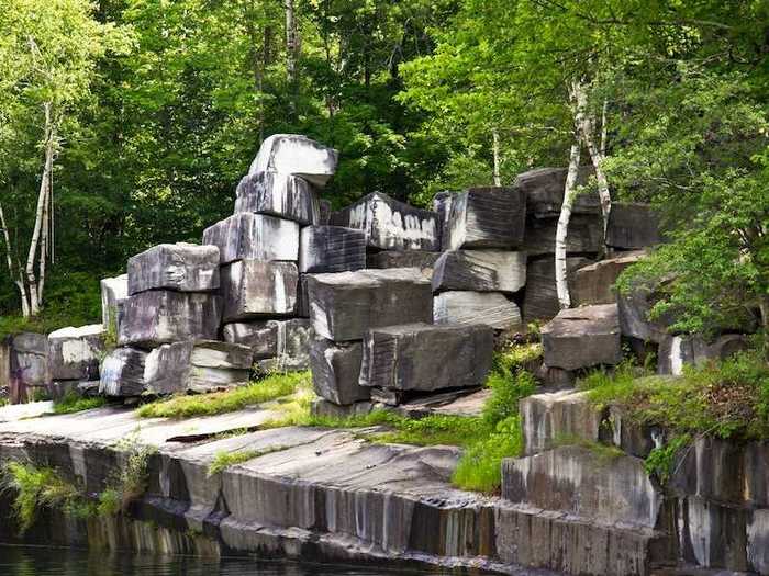 VERMONT: Marble quarry in Dorset