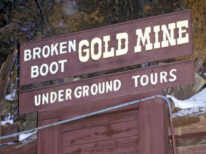 SOUTH DAKOTA: Broken Boot Gold Mine in Deadwood