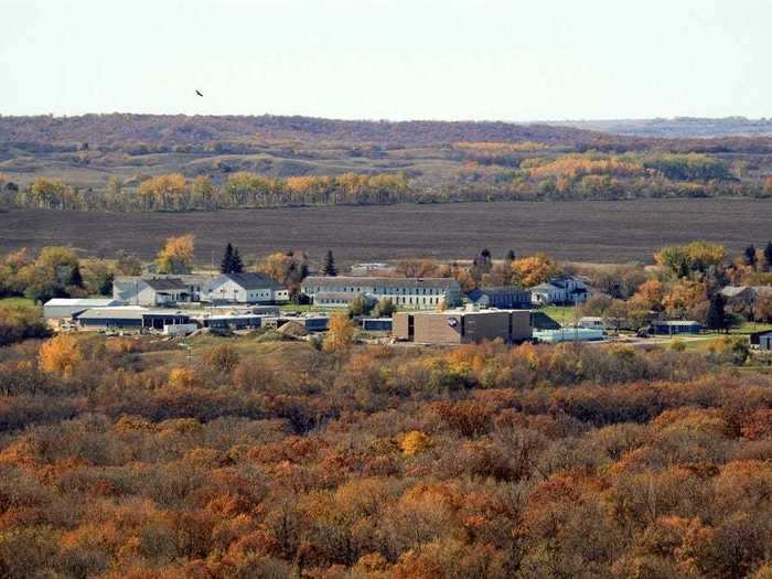 NORTH DAKOTA: Fort Totten State Historic Site in Fort Totten