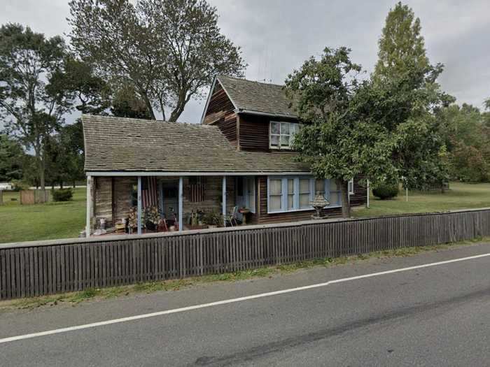 NEW JERSEY: Nothnagle Log House in Gibbstown