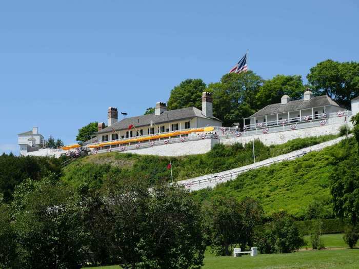 MICHIGAN: Fort Mackinac on Mackinac Island