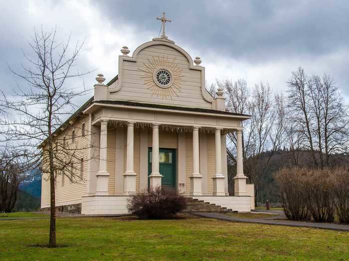 IDAHO: The Mission of the Sacred Heart in Cataldo