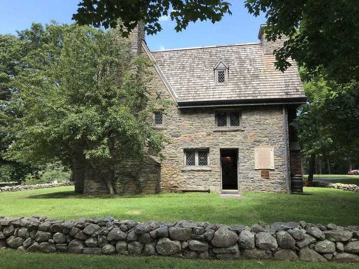 CONNECTICUT: Henry Whitfield State Museum in Guilford