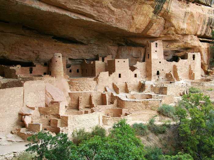 COLORADO: Cliff Palace in Mesa Verde National Park