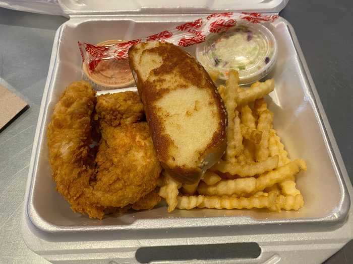 I ordered the Box Combo, which cost around $7.