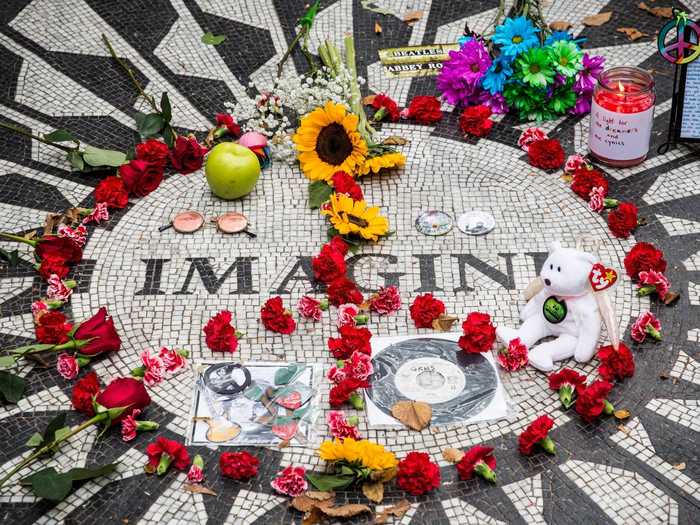 Visit the Strawberry Fields in Central Park for a Beatles tribute.