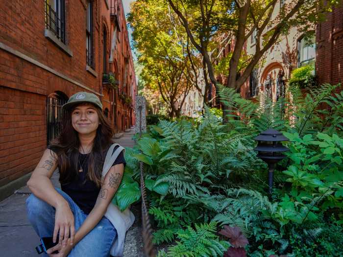 I live in Brooklyn, New York, and this week I walked down Warren Place Mews - a hidden block of brick row houses that made me feel like I was nowhere near New York City.