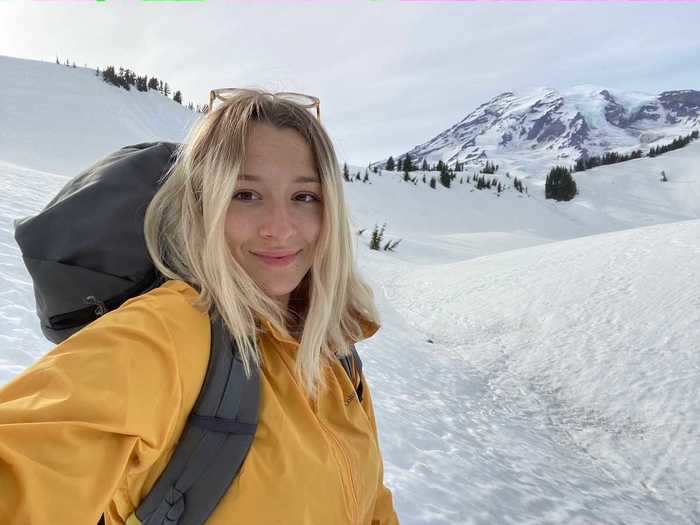 Sara Randall spent a month living in Mount Rainier National Park, which happens to be home to the snowiest spot in the US.