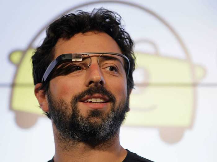 Sergey Brin appears to be a fan of all manner of flying objects, including spaceships.