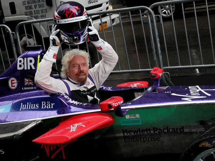 Richard Branson is known for his outlandish stunts and his passion for space tourism.