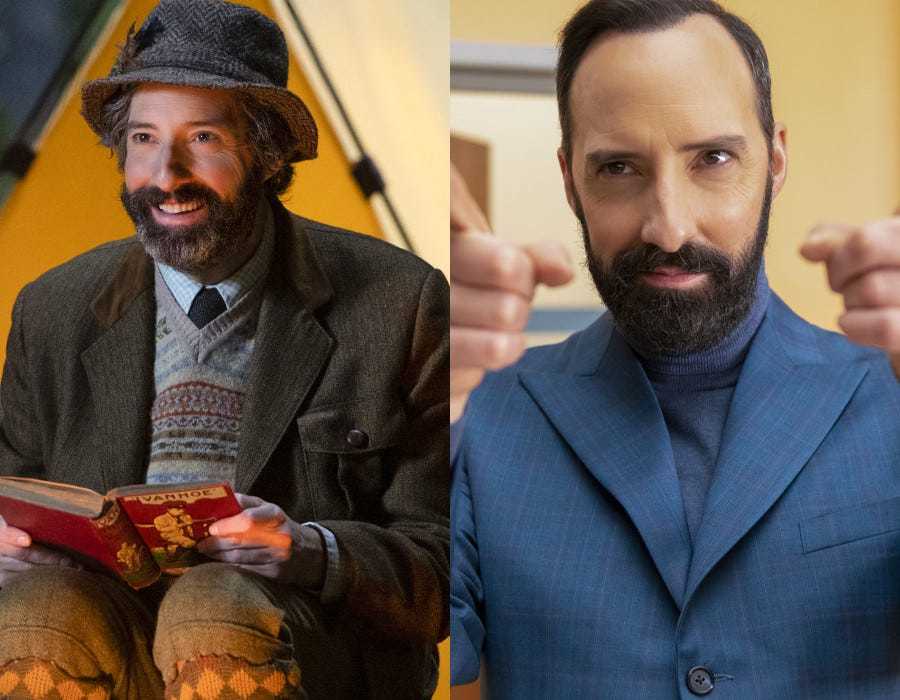 Tony Hale as different characters in "The Mysterious Benedict Society"