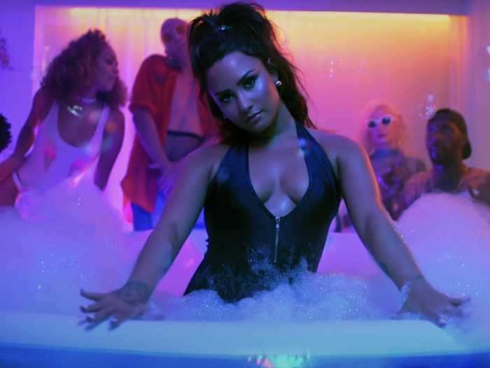 "Sorry Not Sorry" by Demi Lovato is all about self-love and "feelin