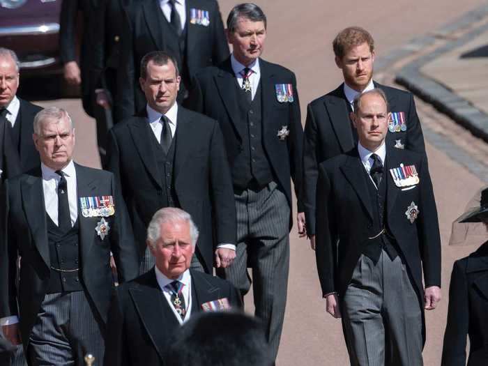 Harry and Charles reunited at Prince Philip