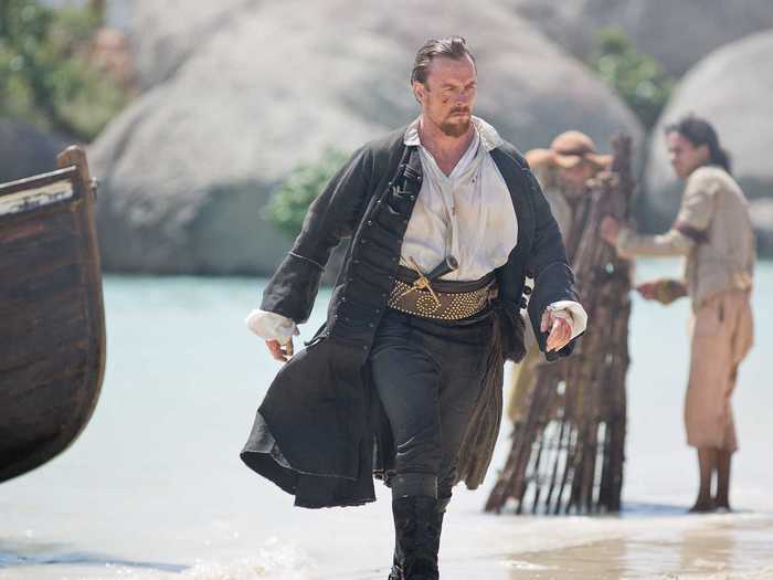 Fans of Tom Hopper can spot him on "Black Sails."