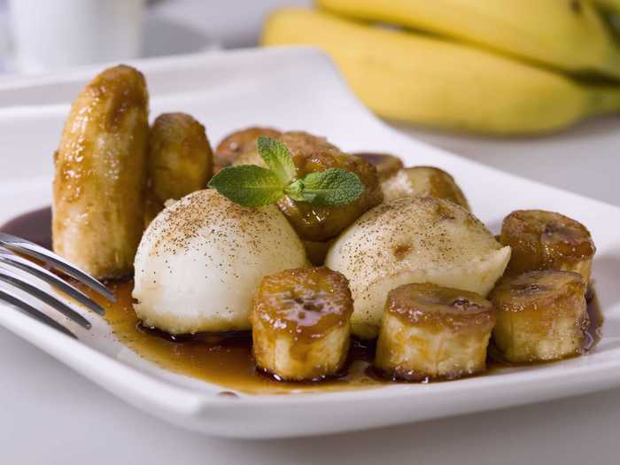 Bananas Foster is a classic American dessert.