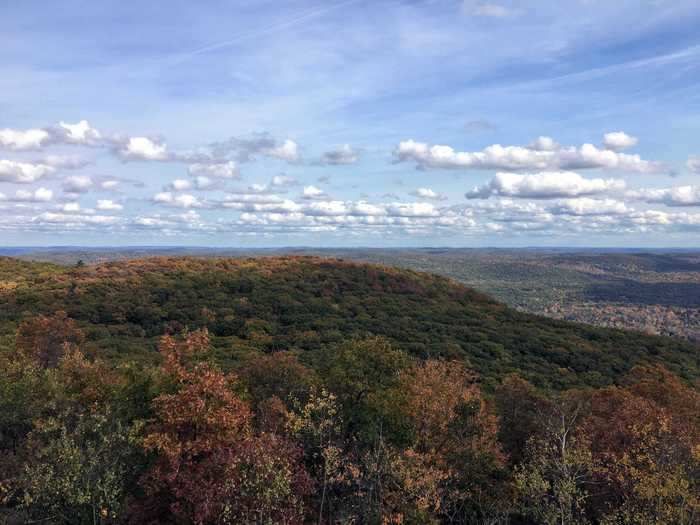 There are beautiful state parks and hiking trails just a short distance outside the city.