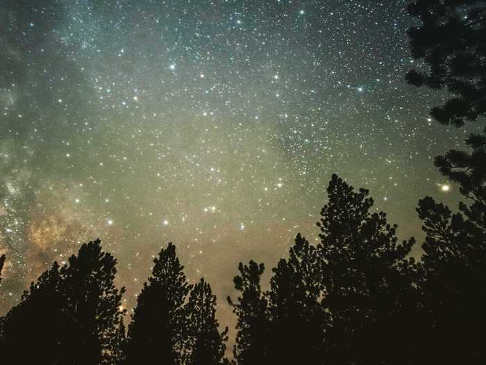 Just like Zion, the campsites outside of Bryce Canyon offer a gorgeous view of the night sky.