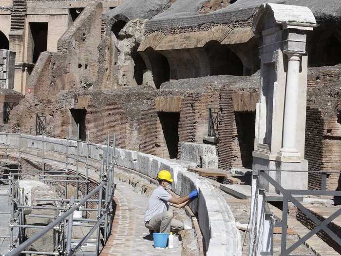 The reveal of the hypogea is part of a decade-long project to restore the entire Colosseum.