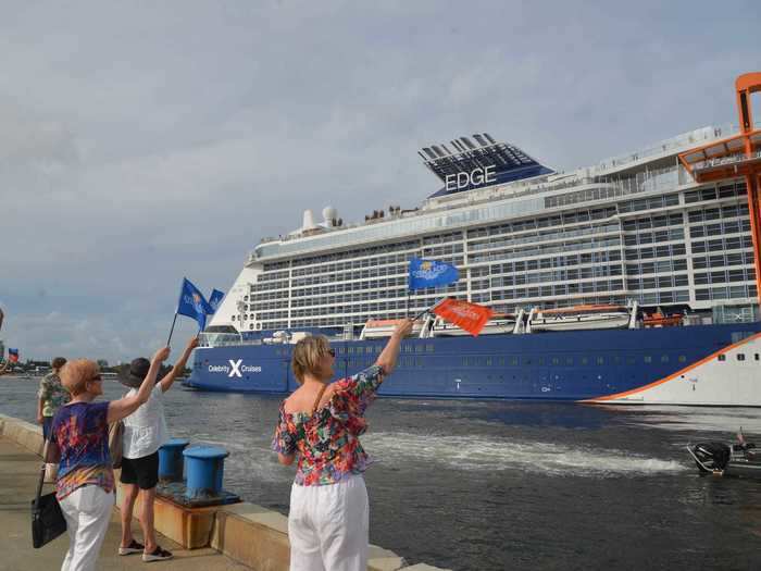 Another difference is the crowd size (or lack thereof): the ship can accommodate over 2,900 passengers but is currently sailing at 36% capacity for social distancing purposes.