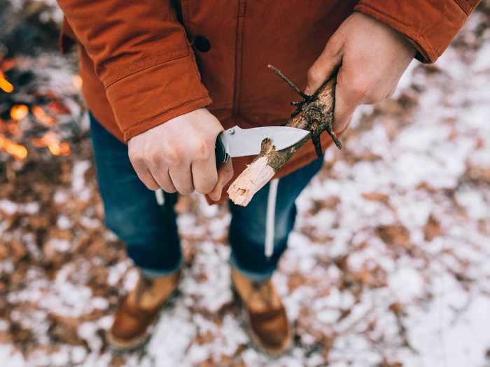 While a pocket knife is also great for safety on the road, it has many practical uses, too.