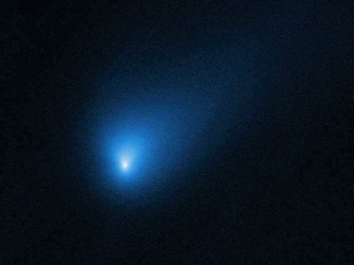 Hubble also imaged the first known interstellar comet to zoom through our solar system.