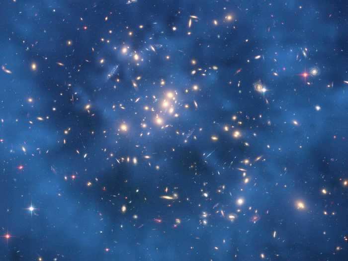 Hubble has also given scientists some of their best data on dark matter.